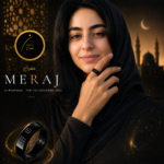 Meraj Smart Ring Black  For Women